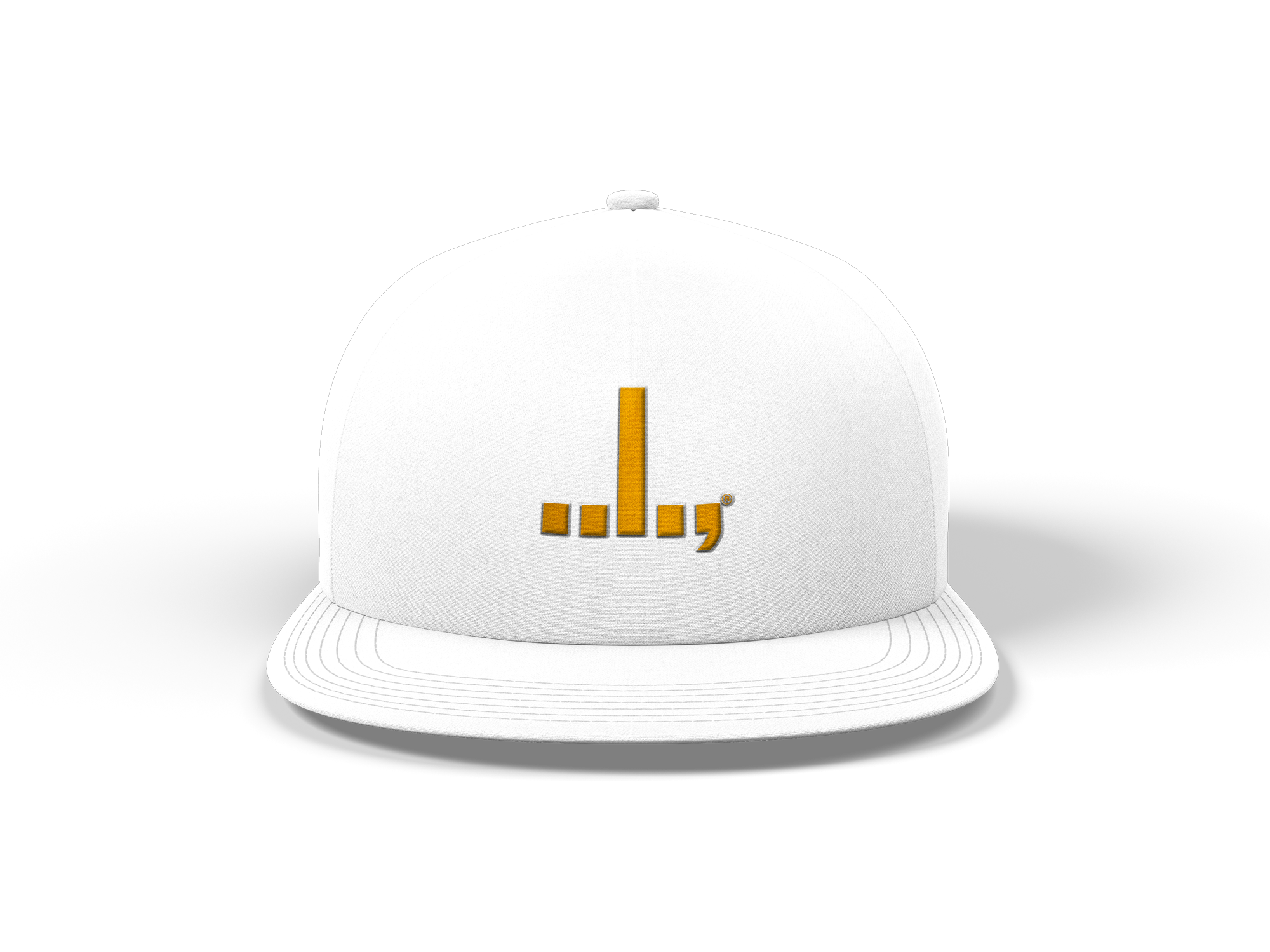 Cap-Mockup-White-Orange-Classic